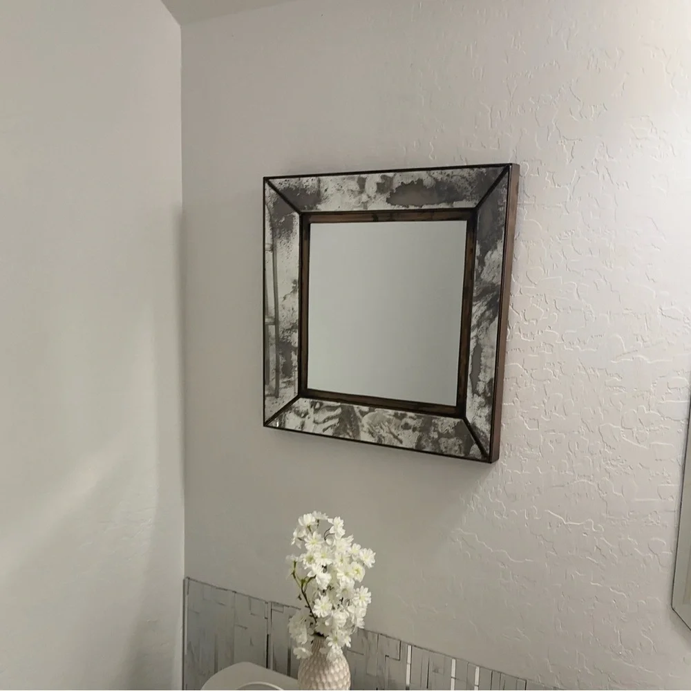 Stunning crate and barrel mirror